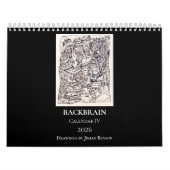 Calendrier Backbrain Calendar IV 2026 Double-page (Protection)