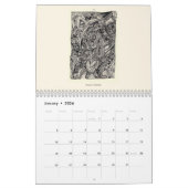 Calendrier Backbrain Calendar IV 2026 Double-page (Jan 2026)