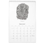 Calendrier Backbrain Calendar V, 2026, Single Page (Mar 2027)