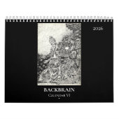 Calendrier Backbrain Calendar VI, 2026, Double Page (Protection)
