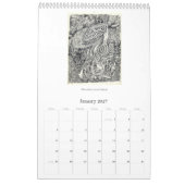 Calendrier Backbrain Calendar VI, 2026, Single Page (Jan 2027)