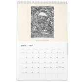 Calendrier Backbrain III 2026 (une seule page) (Mar 2027)