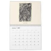 Calendrier Backbrain IV 2026 Double page (Jan 2027)