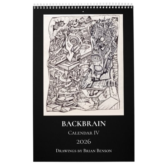 Calendrier Backbrain IV 2026, une seule page (Protection)