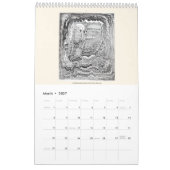 Calendrier Backbrain IV 2026, une seule page (Mar 2027)