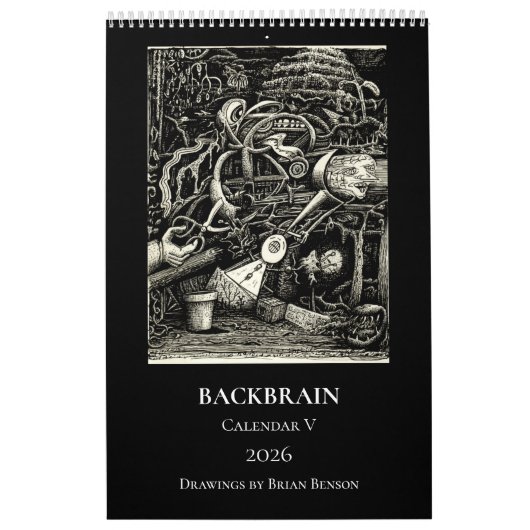 Calendrier Backbrain V, 2026, Page unique (Protection)