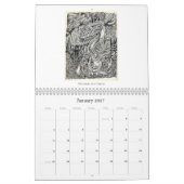 Calendrier Backbrain VI, 2026, Double Page (Jan 2027)