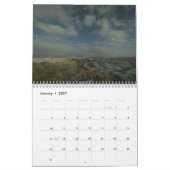 Calendrier Badlands du Dakota du Sud (Jan 2027)