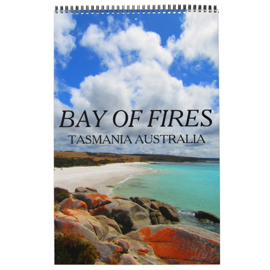 Calendrier baie des feux Tasmanie (Protection)