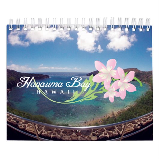 Calendrier Baie Hawaï de Hanauma (Protection)