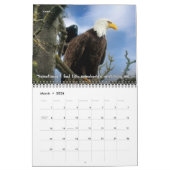 Calendrier Bald Eagle Funny Fowls Bird Photography 2025 (Mar 2026)