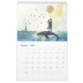 Calendrier Baleines de Merveille 2025 (Feb 2027)