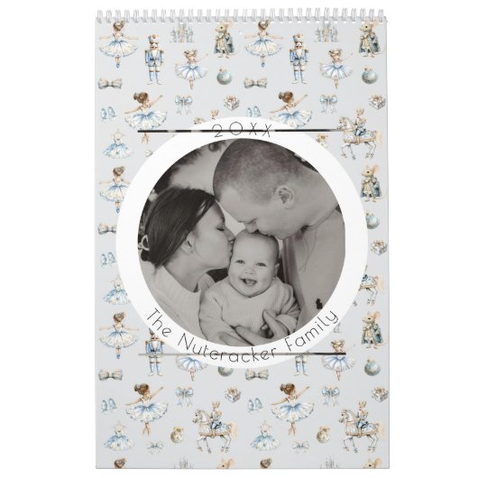 Calendrier Ballet de Noisette Photo de Noël (Protection)