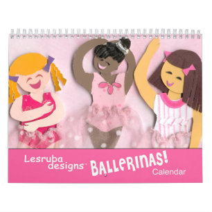 Calendrier Ballet Girls Ballerina