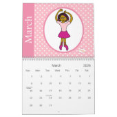 Calendrier Ballet Girls Ballerina (Mar 2026)