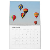 Calendrier Ballon à air chaud 2026 (Jan 2026)
