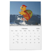 Calendrier ballon en Château d'Oex - (Feb 2026)