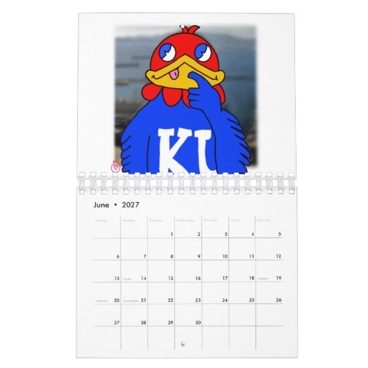 Calendrier banana jayhawk (Jun 2027)