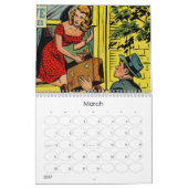 Calendrier Bande dessinée Romances en septembre 2018 (Mar 2027)