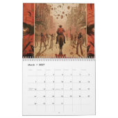 Calendrier Bandes dessinées aléatoires (Mar 2027)