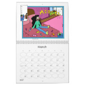 Calendrier 'Bandes dessinées du dimanche de Midge (Mar 2027)