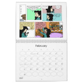 Calendrier 'Bandes dessinées du dimanche de Midge (Feb 2027)