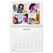 Calendrier 'Bandes dessinées du dimanche de Midge (Jan 2027)