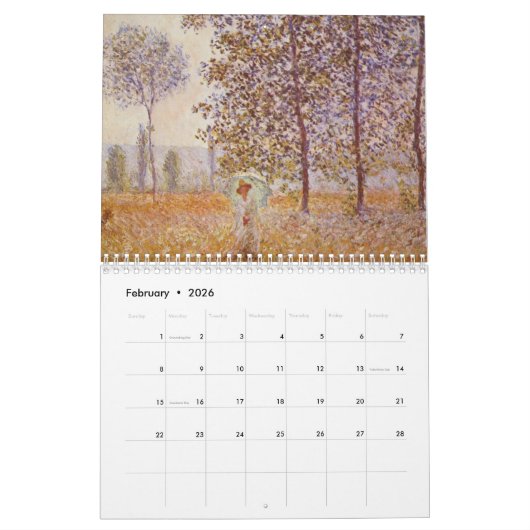 Calendrier Banquet Tea Garden Surprise Party Block 2024 (Feb 2026)