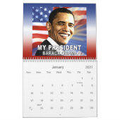 Calendrier Barack Obama 2012 Collectionnable Keepsaké Calendr (Jan 2027)