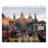 Calendrier Barcelone 2011 (Protection)