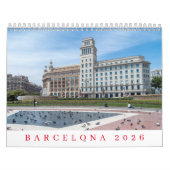 Calendrier Barcelone 2026 (Protection)
