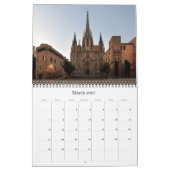Calendrier Barcelone - Espagne - (Mar 2027)