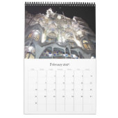 Calendrier Barcelone - Espagne - (Feb 2027)