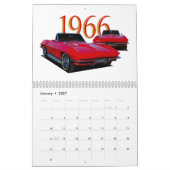 Calendrier Barre chaude américaine (Jan 2027)