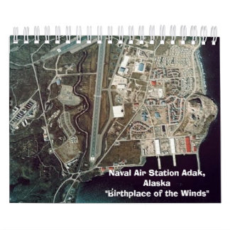 Calendrier - base aéronavale Adak, Alaska