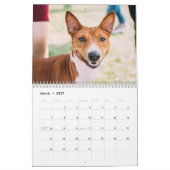 Calendrier Basenji 2026 (Mar 2027)