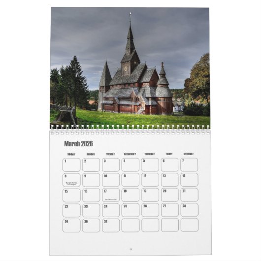 Calendrier Basse-Saxe-Allemagne (Mar 2026)