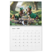 Calendrier Basset Hound (Mar 2027)