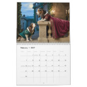 Calendrier Basset Hound (Feb 2027)