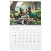 Calendrier Basset Hound Calendar (Mar 2026)