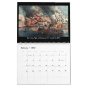 Calendrier Batailles navales Currier & Ives (Feb 2026)