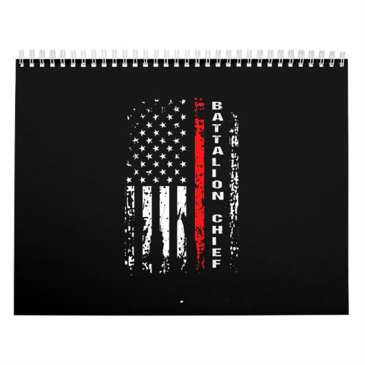 Calendrier Bataillon des pompiers Bataillon en chef Cadeau en (Protection)
