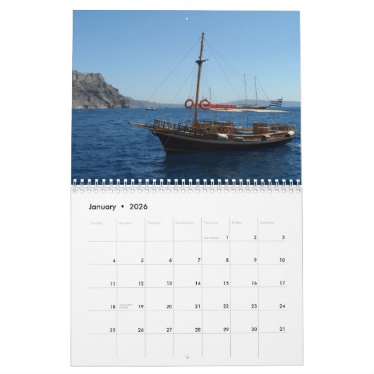 Calendrier Bateaux (Jan 2026)