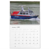 Calendrier Bateaux de Police 2027 (Jan 2027)