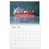 Calendrier Bateaux sur le fleuve Hudson 2017 (Feb 2027)