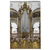 Calendrier Bavarian organ calendar (Protection)
