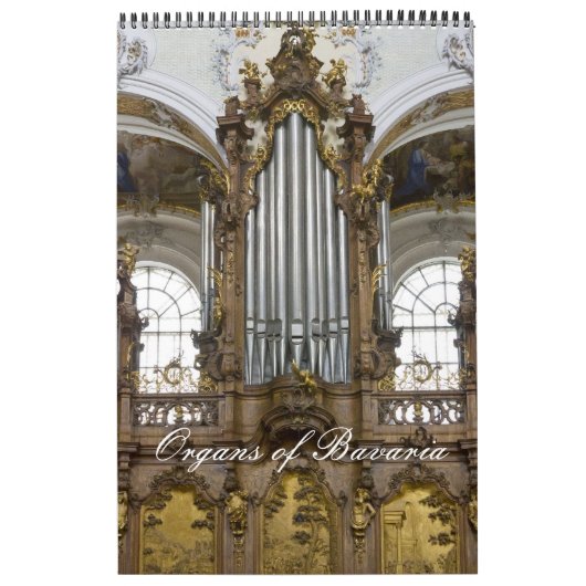 Calendrier Bavarian organ calendar (Protection)