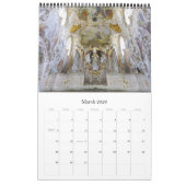 Calendrier Bavarian organ calendar (Mar 2026)