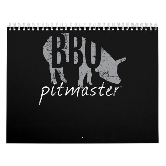 Calendrier BBQ | BBQ Pitmaster Pig Grill Fars Day (Protection)
