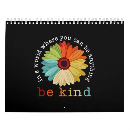 Calendrier Be Kind Sunflower (Protection)